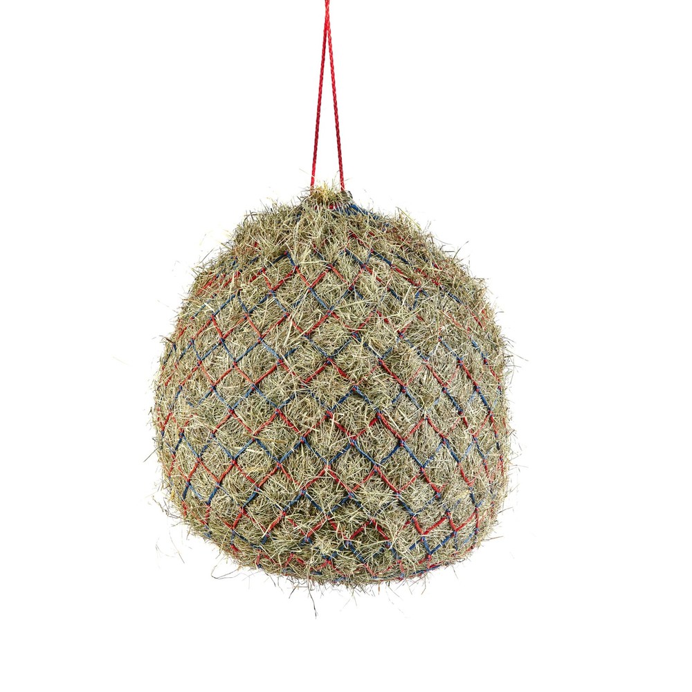 Equestrian Deluxe Haynet (Navy/Red)