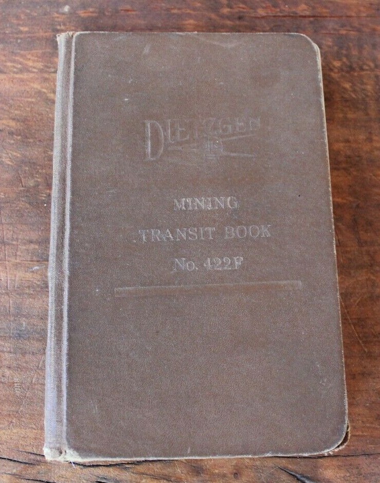 DIETZGEN 422F Mining Transit Book