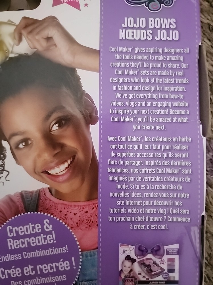 Nickelodeon JoJo Siwa Cool Maker Bows Accessory Pack Create & Recreate