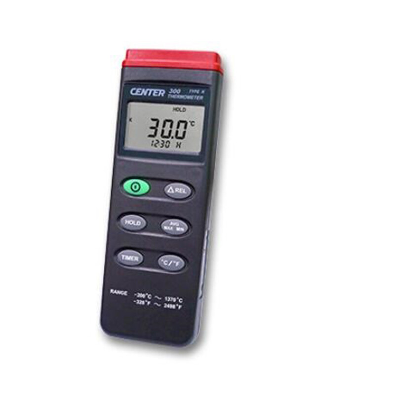 CENTER-300 Thermometer Range: K type Timer Function New