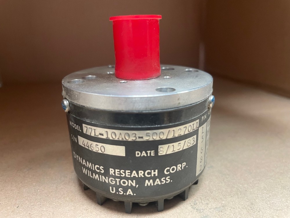 Dynamics Research 77L10-A03-500/1270LL Rotary Encoder USIP