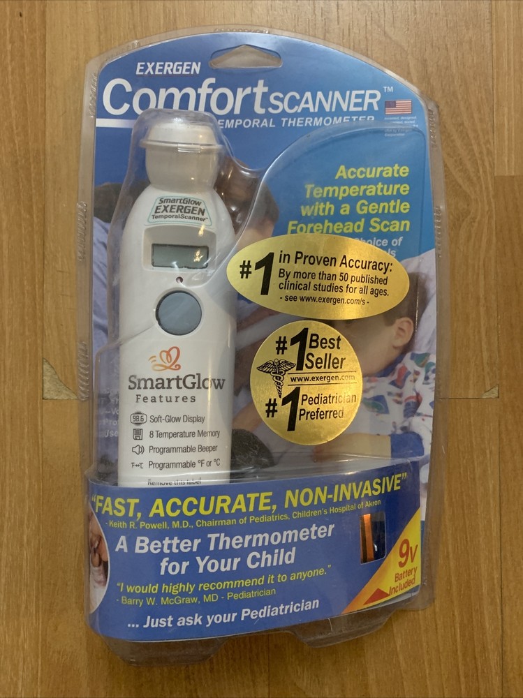 Exergen Comfort Scanner Digital Temporal Thermometer TAT-2000C