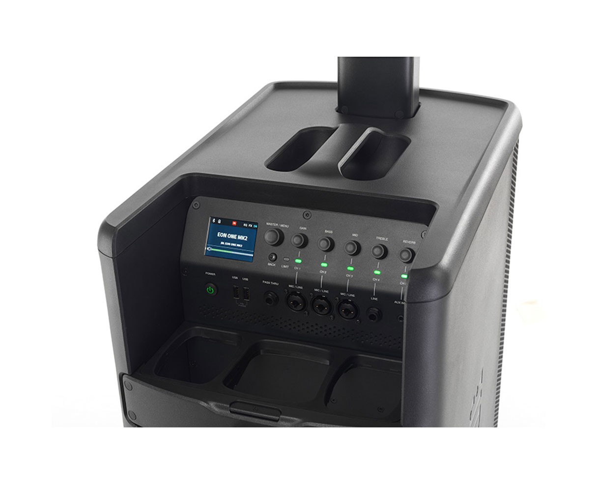 JBL EON ONE MK2 Battery-Powered Column Active PA Speaker Sys w/Mixer & Bluetooth