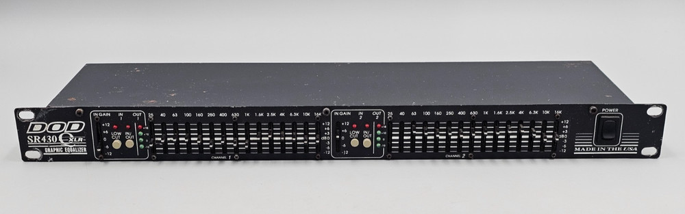 DOD SR430 QXLR Graphic Equalizer