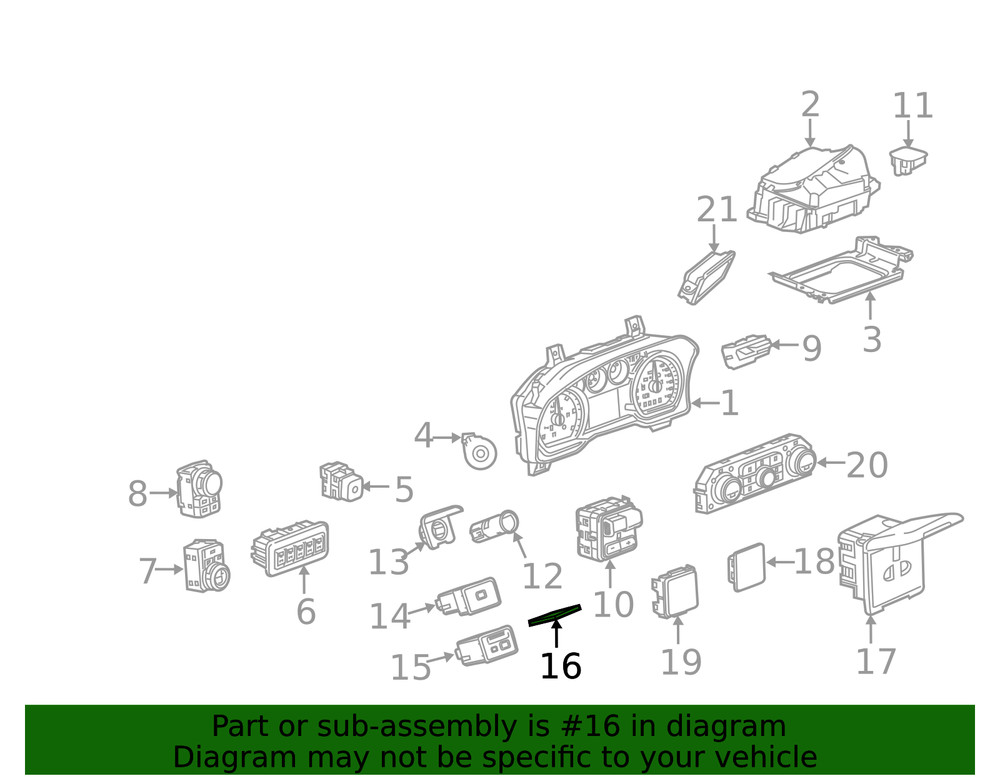 Genuine GM Navigation Data Card 84528704