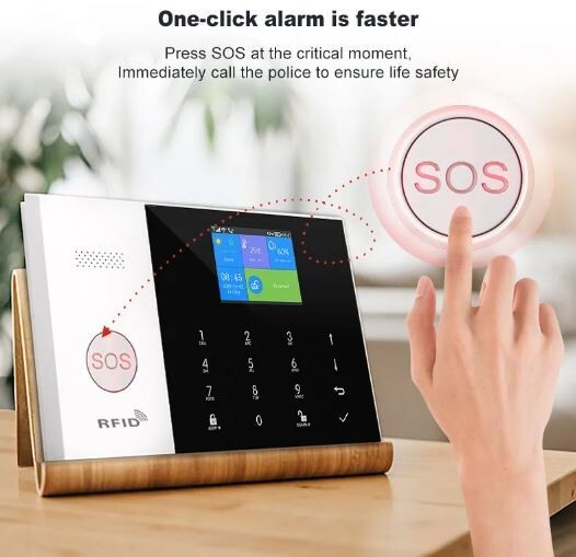 VAN-MINIBUS-CAR EASY-FIT Wireless Alarm Security System ALERT Mobile Call/SMS