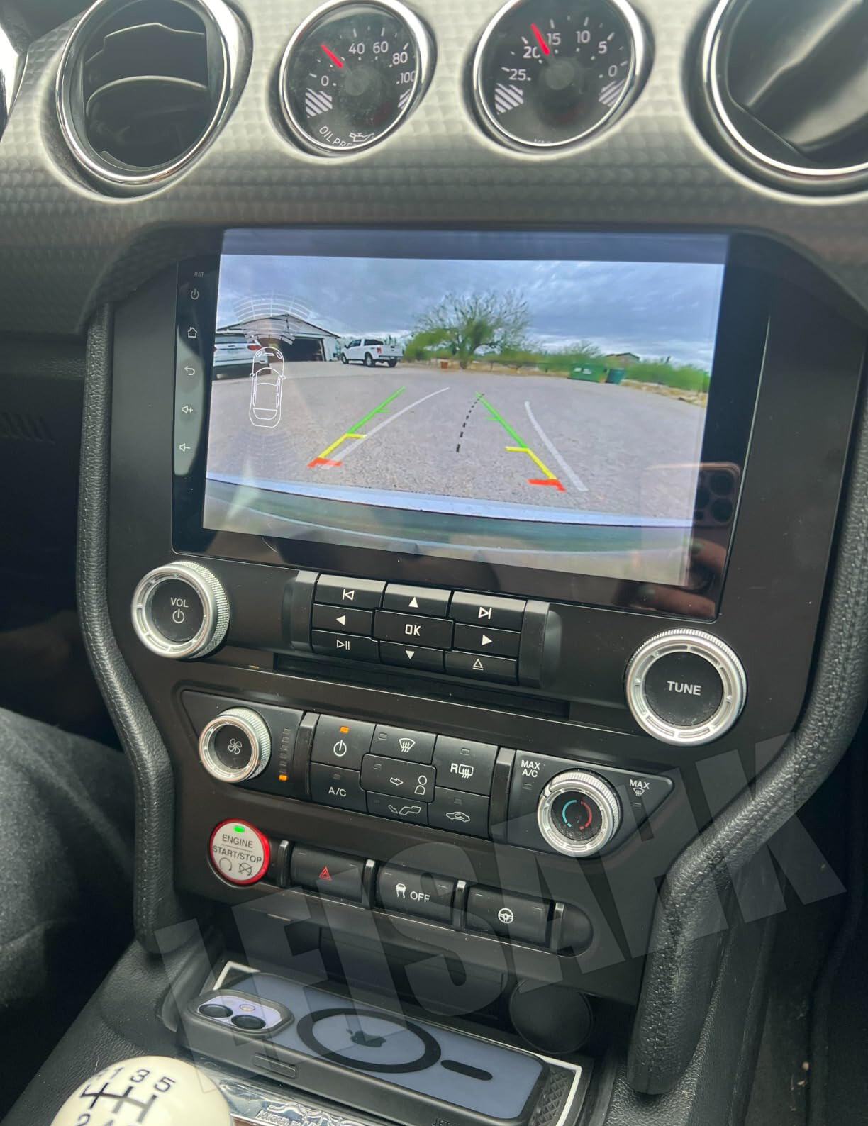 For Ford Mustang 2015 2016 2017-2021 Radio GPS Head Unit, CarPlay & Android Auto