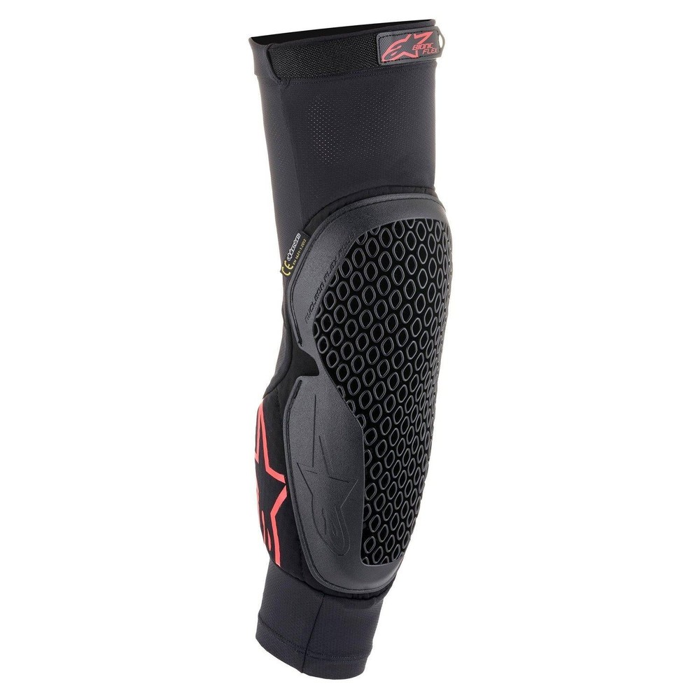 Alpinestars 2025 Bionic Flex Single Elbow Protector Black Red MX Motocross Quad