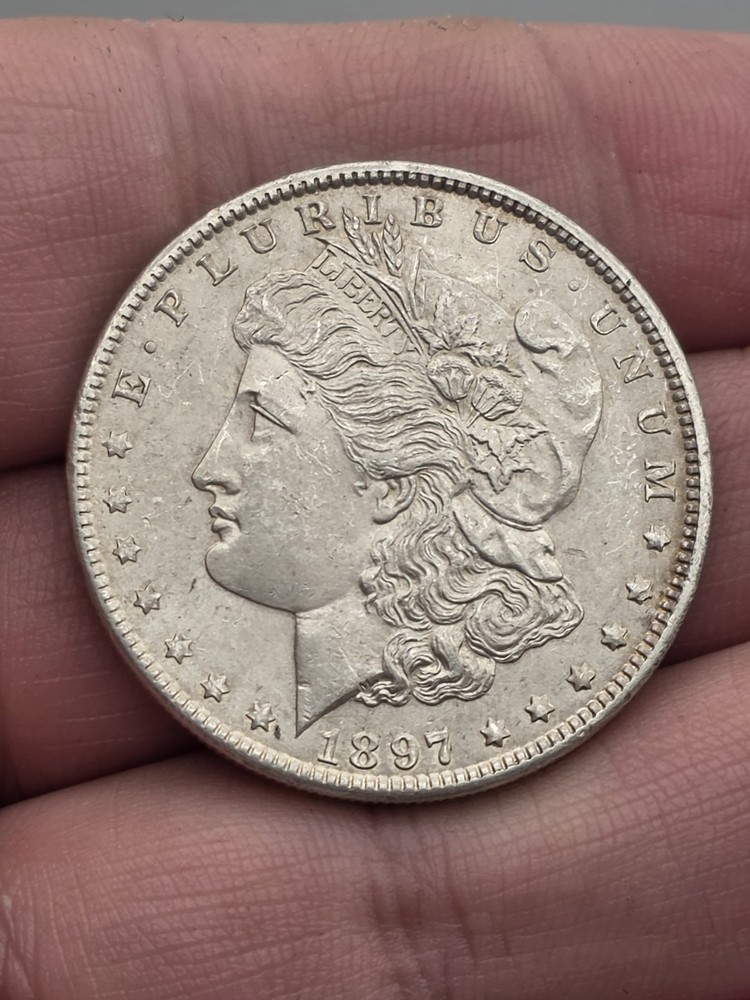 1897 P $1 Morgan Silver Dollar