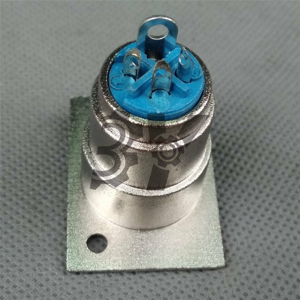 New XLR 1PCS 3-Pin Female Chassis Panel Socket Speaker Audio Connector
