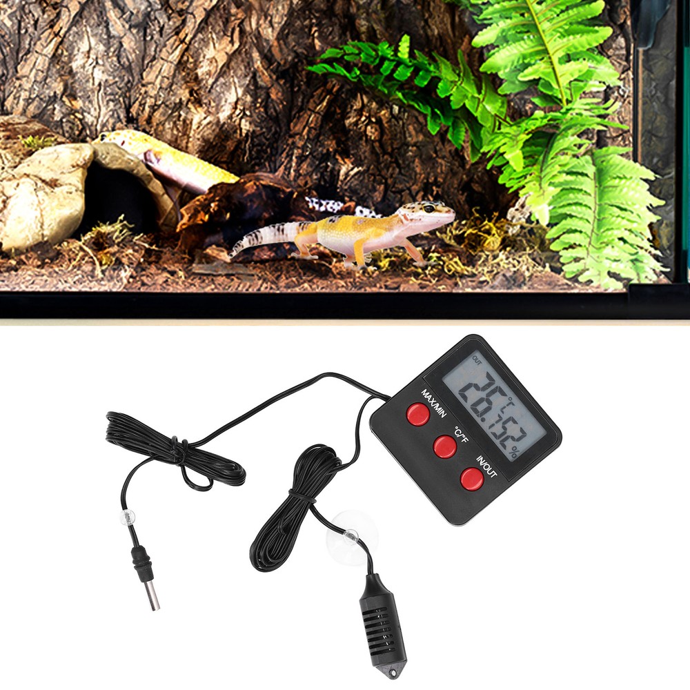 Humidity Temperature Gauge Thermometer Digital Temp Sensor Meter Hygrometer