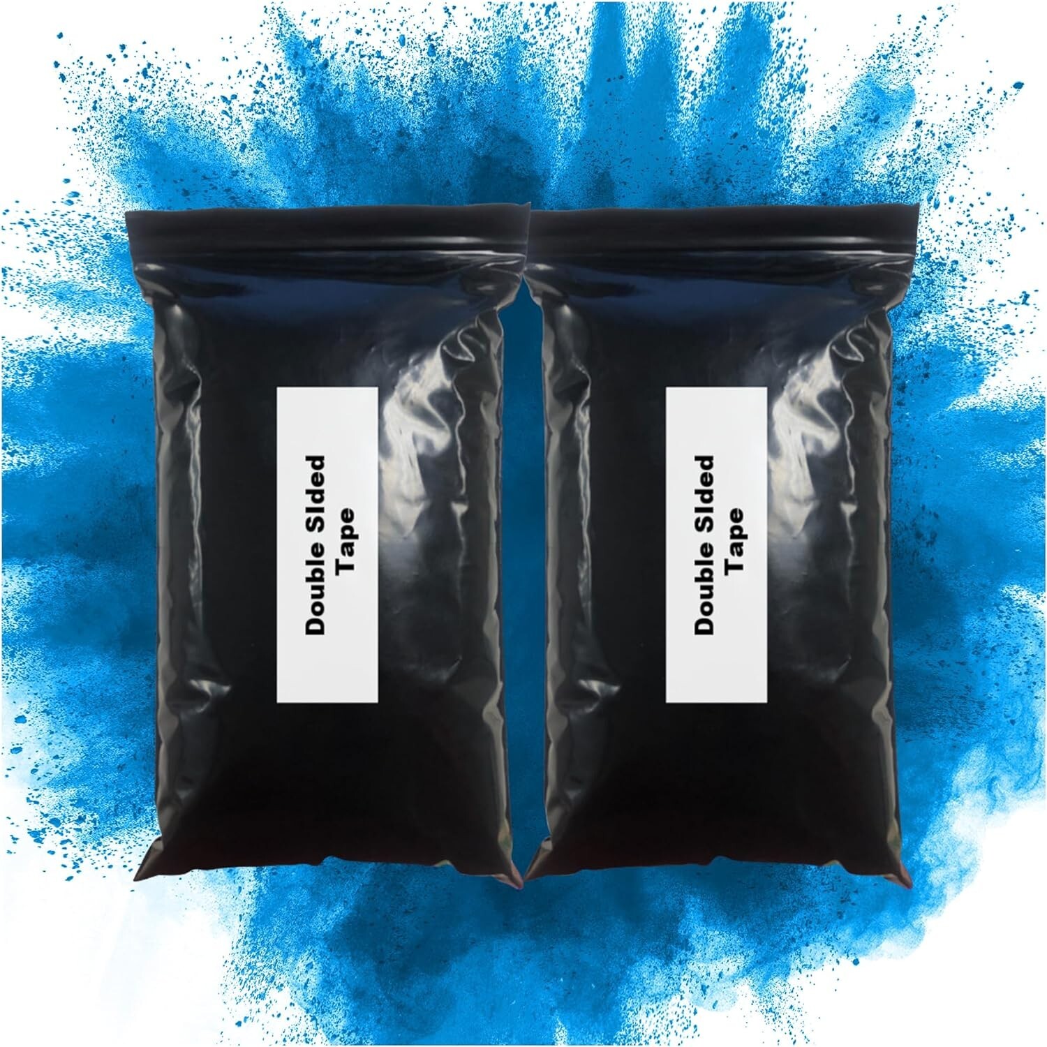 Color Blaze Black Out Gender Reveal Blue Colored Powder Burnout (2lbs Blue)