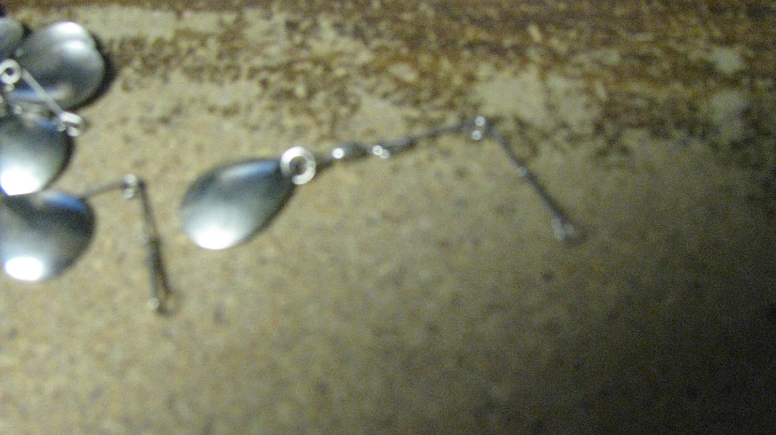 beetle spinners, arm, swivel and blade, size 2, 25ct, free shipping