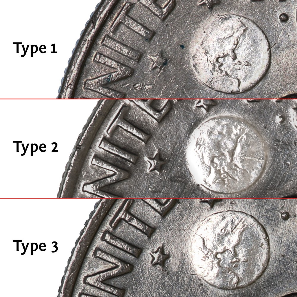 1972 (P) Eisenhower Dollar Type 3 AU Ike