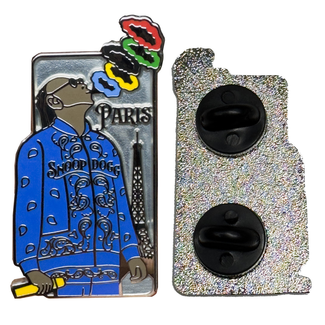 420 Commemorative Pin for Paris Olympics attendees 2024 CL4-16
