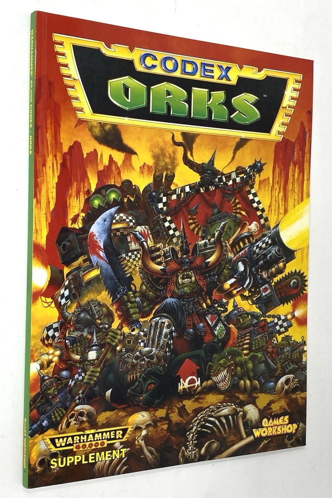 RARE OOP GW Warhammer 40K Codex Orks (2nd Ed) 1994