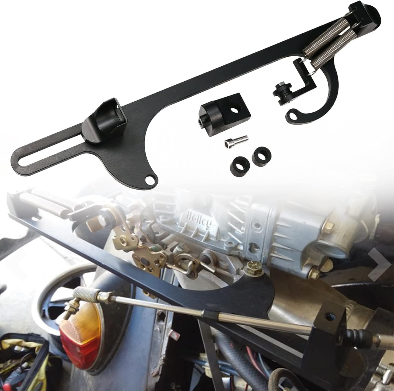 Throttle Cable Carb Bracket Carburetor 350 for Holley Aluminum 4150 4160 Series