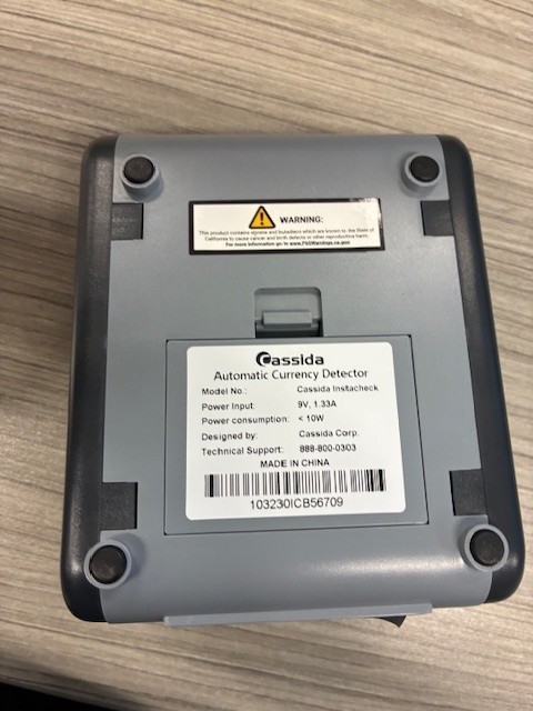 Cassida InstaCheck Automatic Counterfeit Detector.