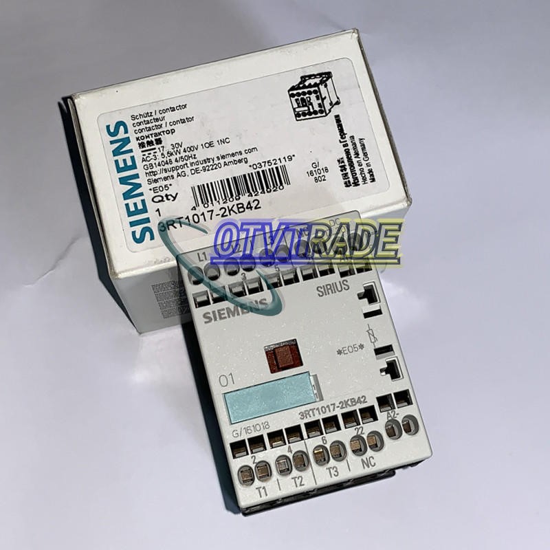 1PCS SIEMENS Contactor NEW 3RT1017-2KB42 DC
