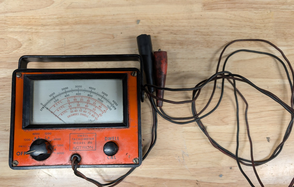 Actron Analog Dwell Meter