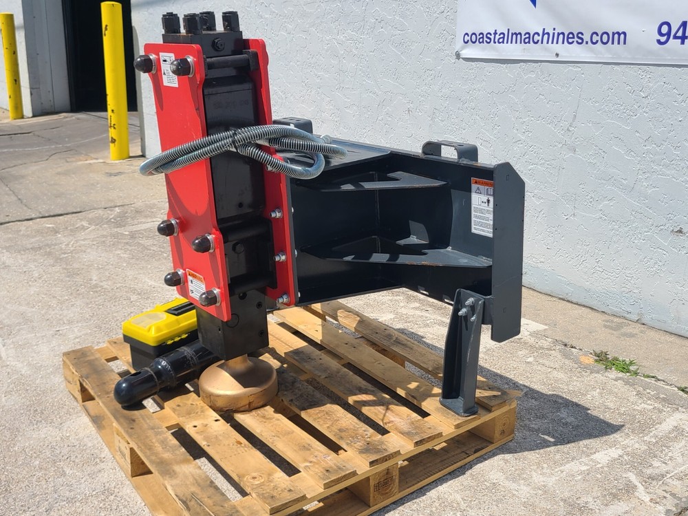 Raytree 680 Post Driver Fence Pounder Skid Steer Universal Attachment