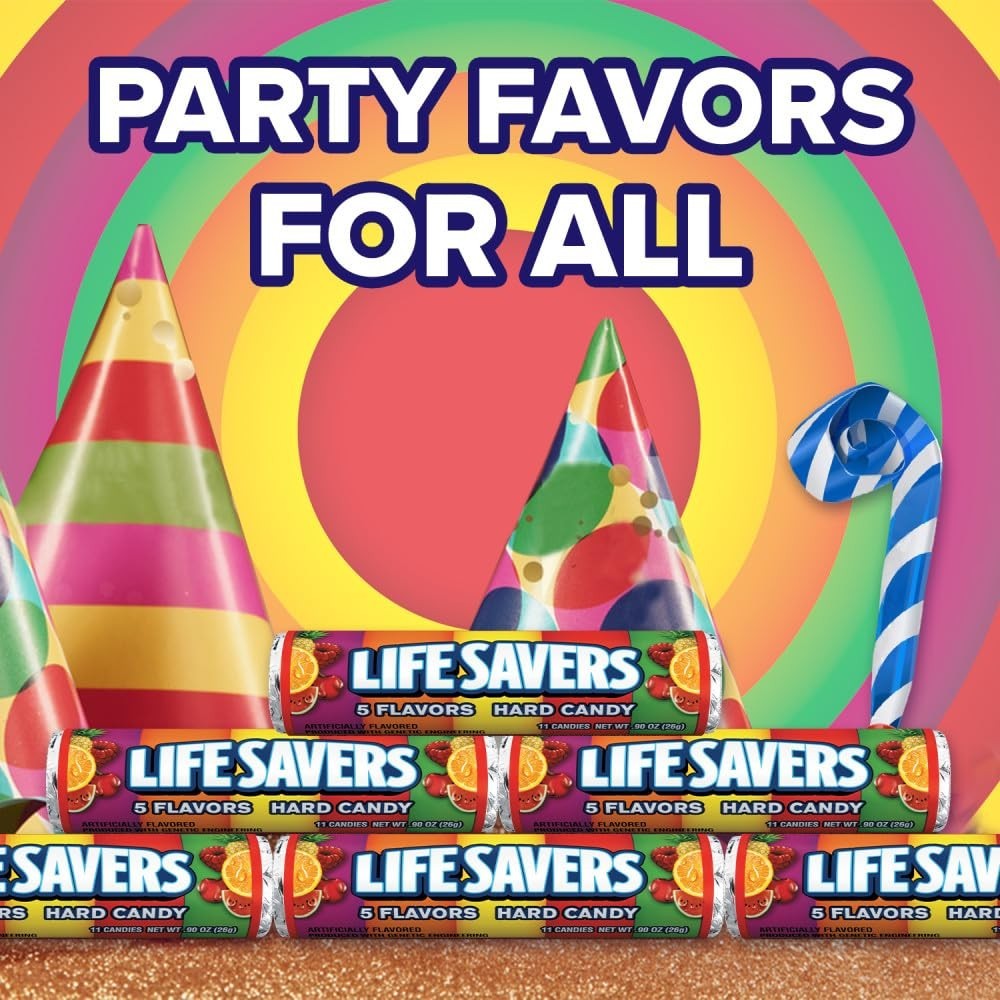 Bulk Hard Candy Box, 5 Flavors, American Classic