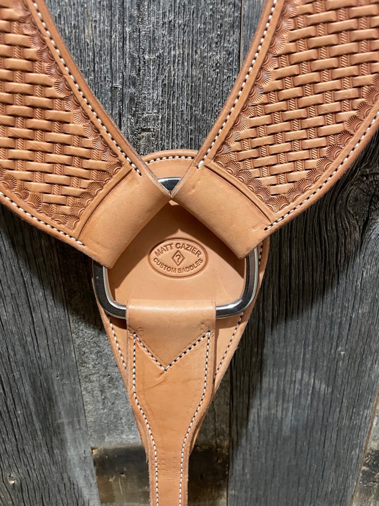 Hermann Oak Basket Pulling Breast Collar