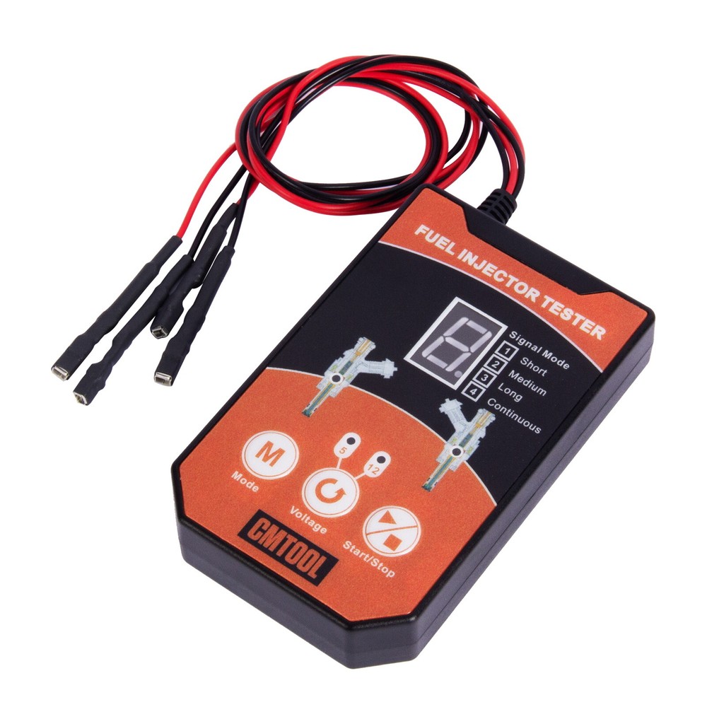 Universal Fuel Injector Cleaner Tester DIY Flush Cleaning Tool Kit 8 Pulse Modes