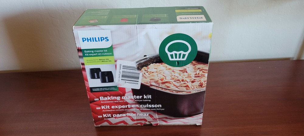 Philips 10-Piece Baking Master Kit Black/Silver New Open Box
