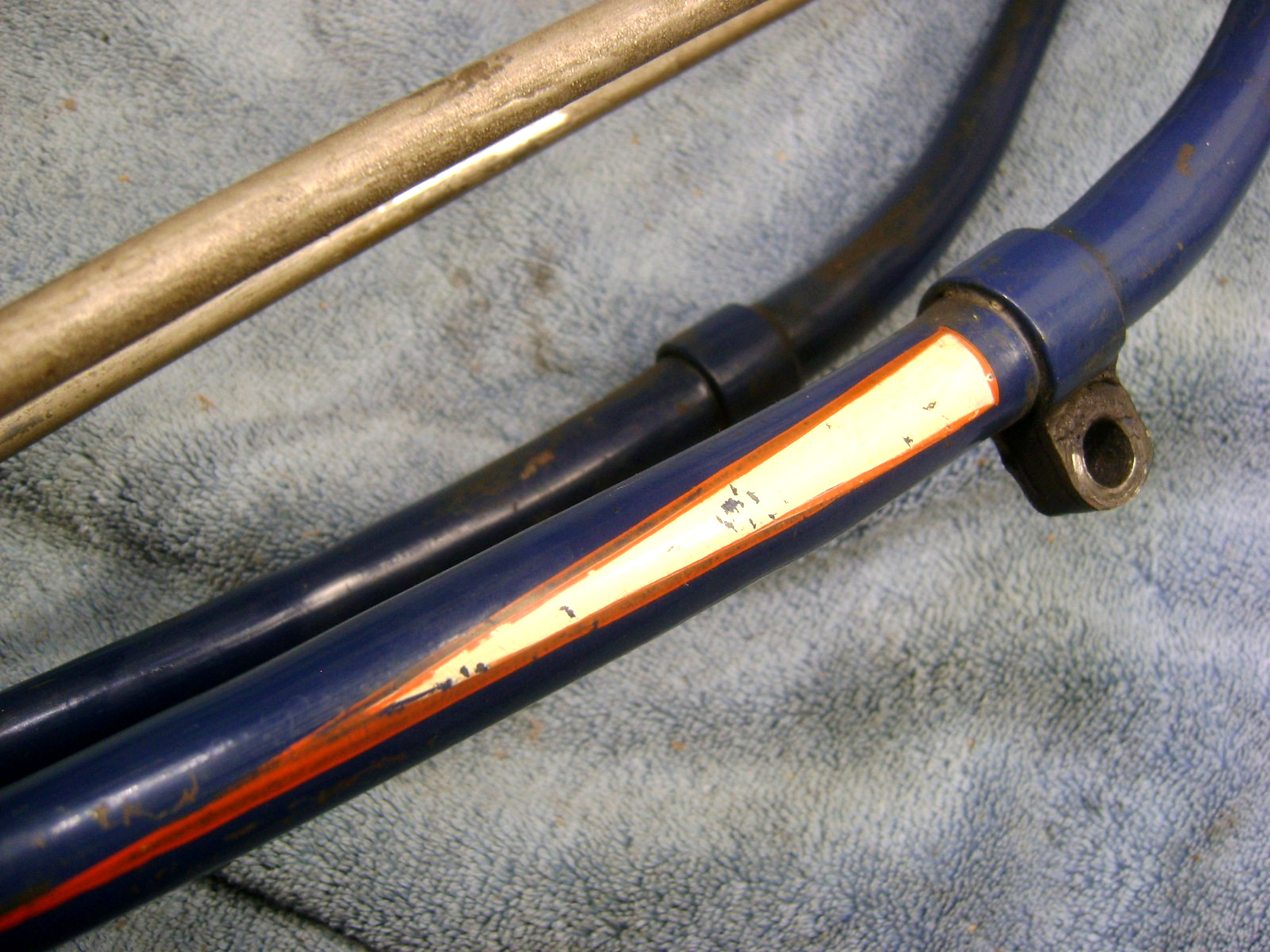 Original Schwinn 26" Springer Fork, with Key Lock, But NO Key