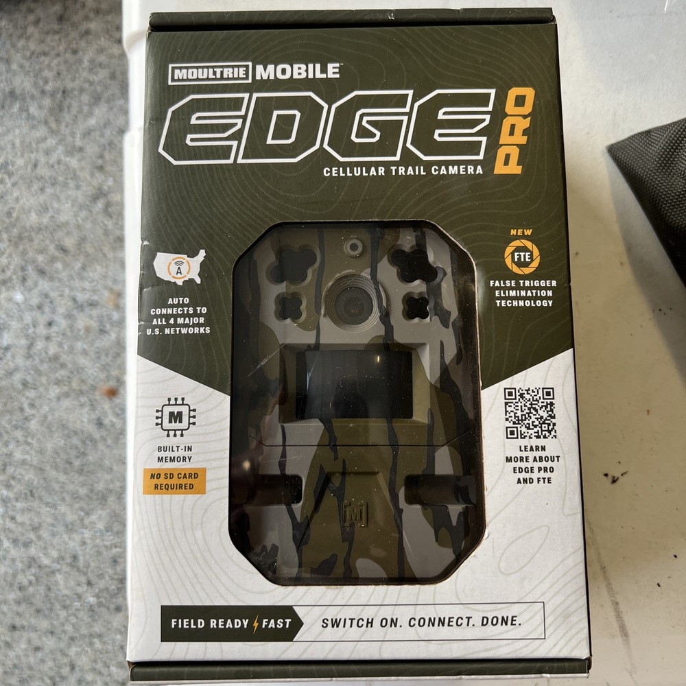 Moultrie Mobile Edge Pro Cellular Trail Camera - MCG-14080