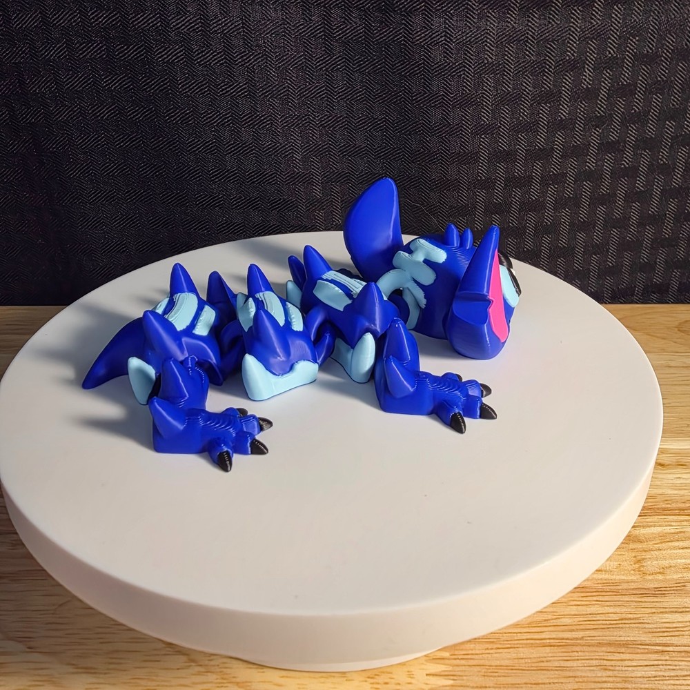 Stitch Dragon, 3D Printed Items