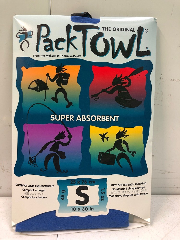 Packtowl Size S Blue Color
