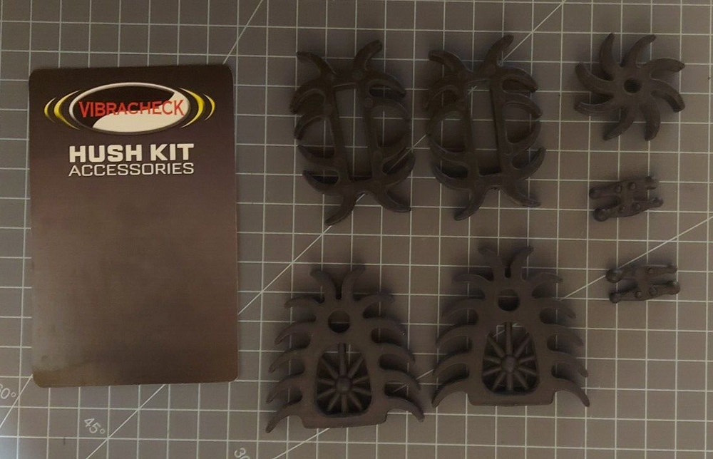 Vibracheck hush kit Black NEW bow silencer