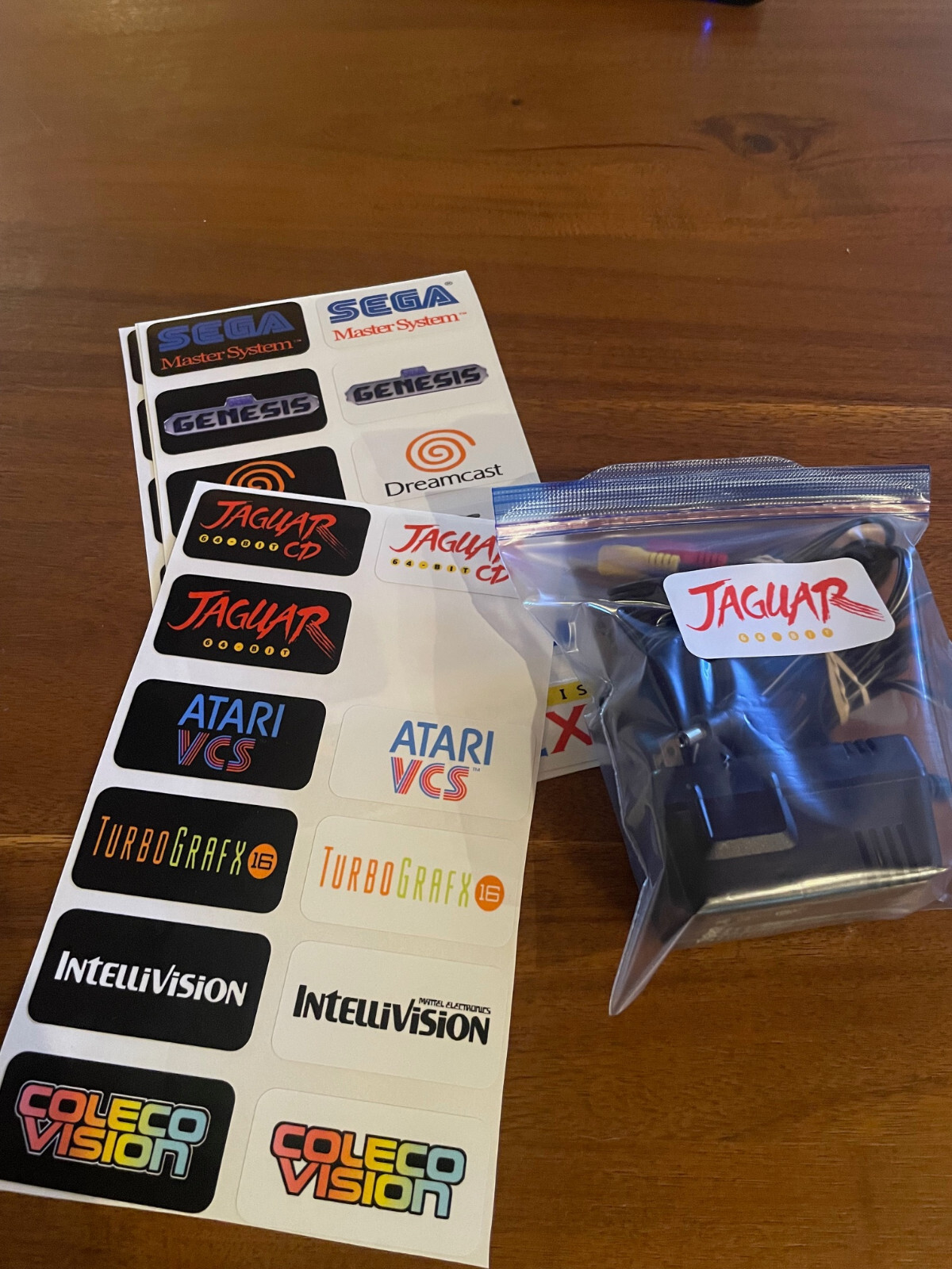 Video Game System/Console Labels for Storage & Organization - Custom Labels