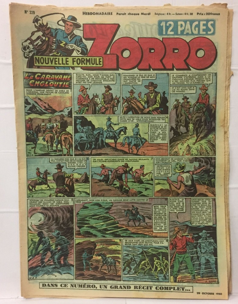 Zorro - 29 October 1950 - No. 229