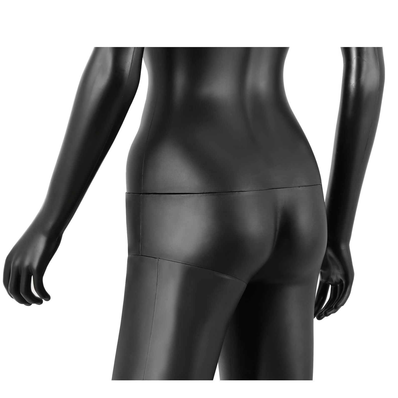 Female Mannequin Dress Form 70 Inch Adjustable Mannequin Full Body w/Base Black