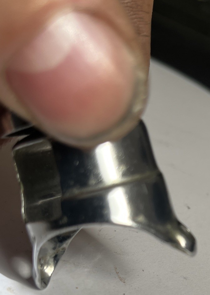 TRIUMPH REPLICA LUCAS CHROME HORN DIP SWITCH shell SCREW ON TYPE