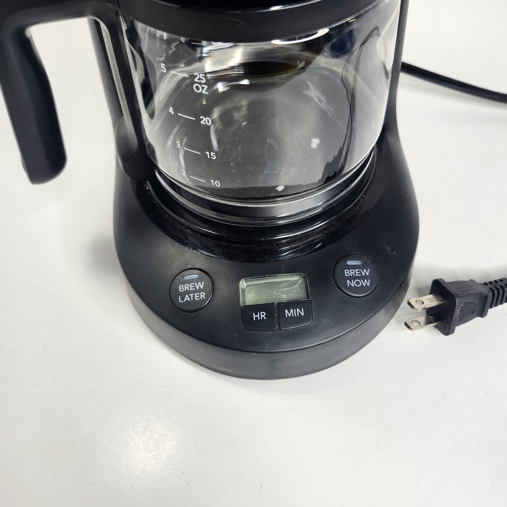 Mr. Coffee Mini Brew 5-Cup Programmable Coffee Maker BVMC-PC05BL1 Timer - Nice