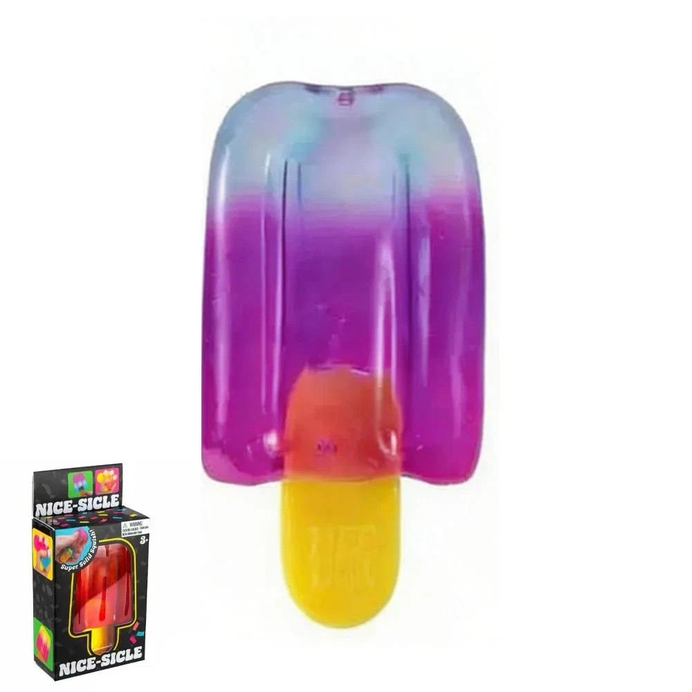 Schylling Nice Cube Nice-Sicle Stress Relief Squishy Focus ADHD Toy