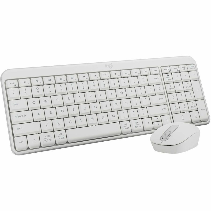 Logitech MK250 Bluetooth Wireless Mouse and Keyboard Combo Off-White 920013511