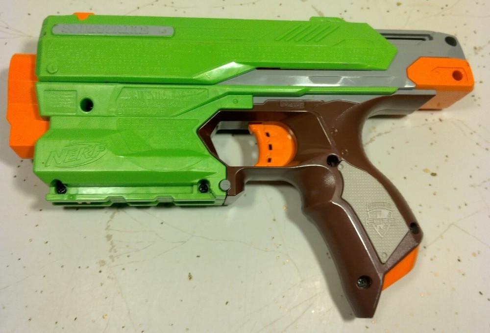 Nerf N-Strike Zombie Strike Side Strike Single Shot Working Tested No Bullets