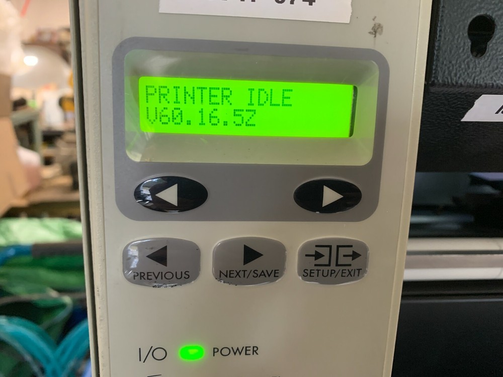 Zebra 110XiIII Bar Code Label Printer -UNABLE TO TEST, SELLING AS PARTS ONLY #2