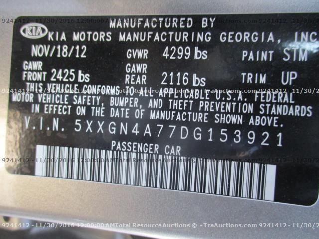 Used A/C Selector Switch fits: 2013 Kia Optima EX 2.4L w/navigation Grade A