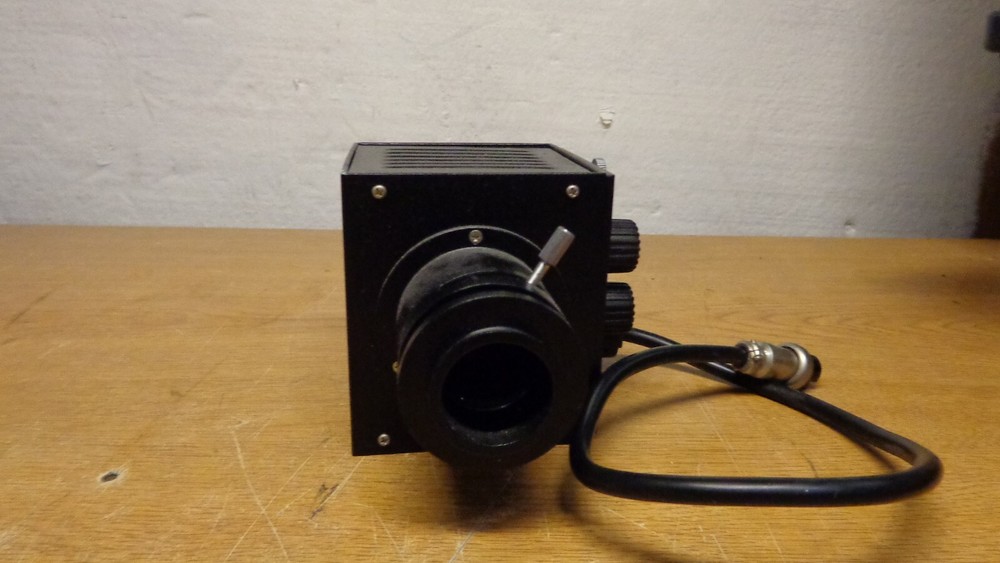 Miscroscope Light assembly w two adjustment knobs