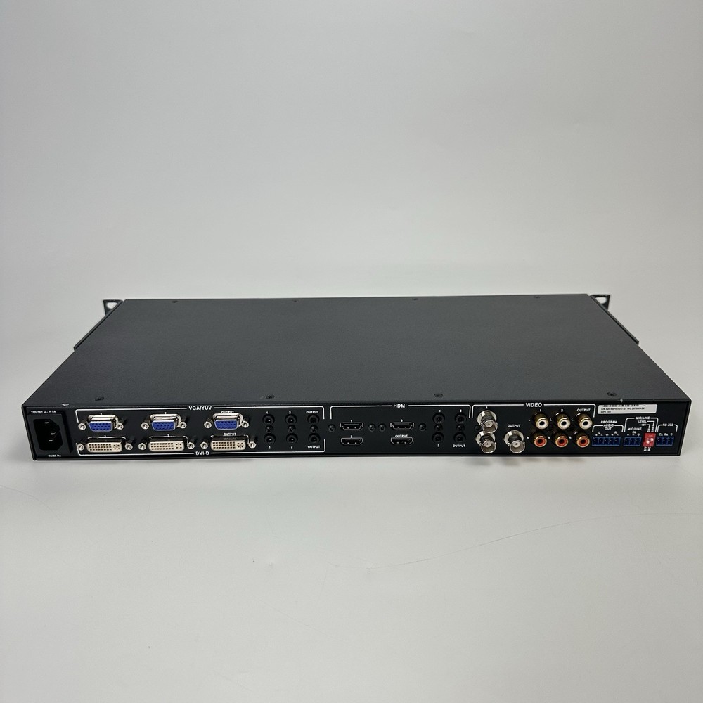 Extron MPS 409 Multi-Format Presentation Switcher – Used w/ Rack Ears