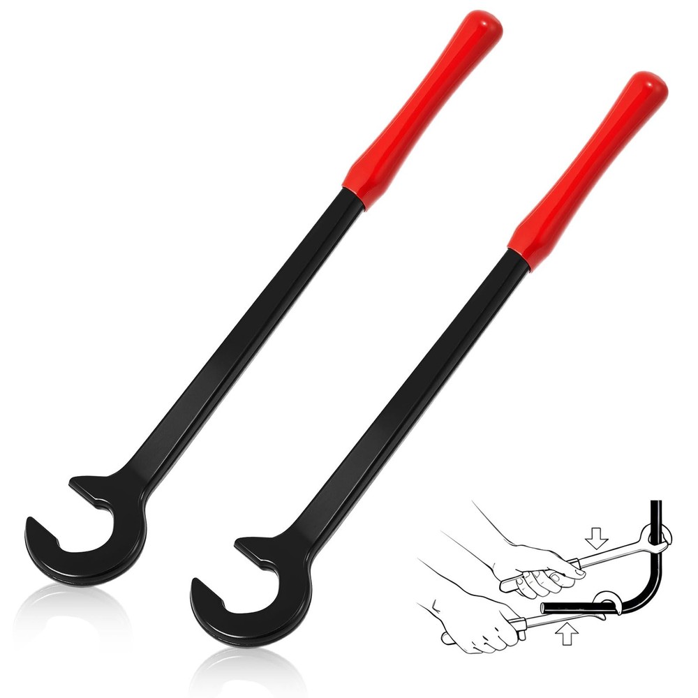 2 Pack Cable Bender Wire Bending Tool Electrical(350 MCM,12 Inch)