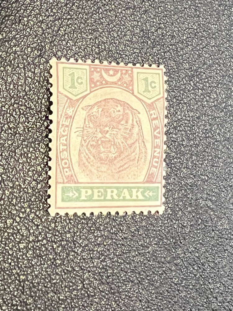 Malaya States Perak stamp 47 MH