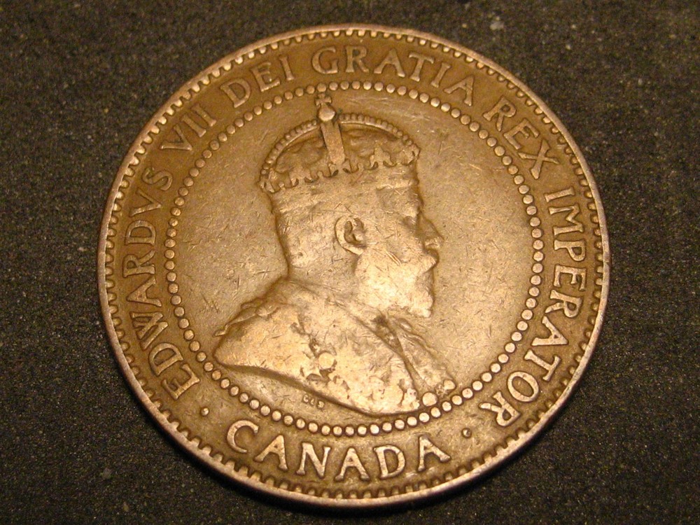 1909 Canadian Large Cent