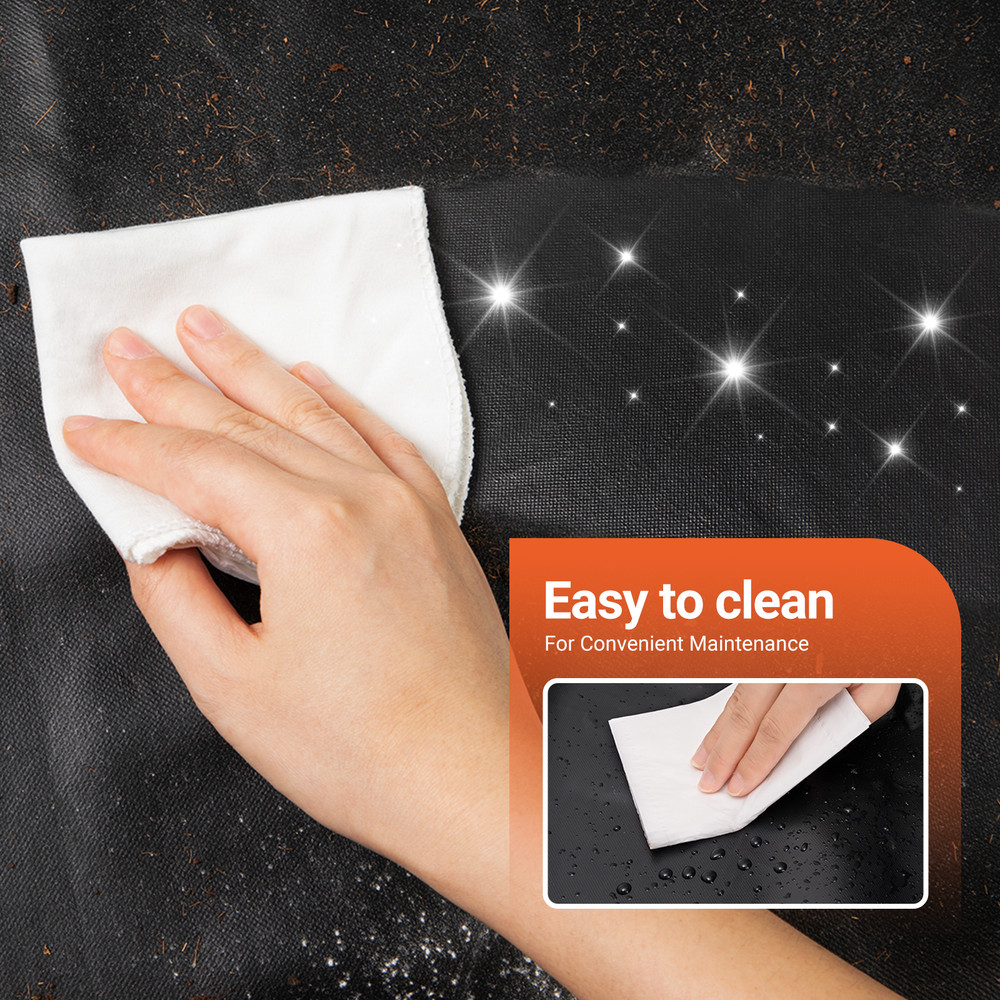 32" Fire Pit Cover Waterproof Round 22-32" Outdoor Windproof Drawstring